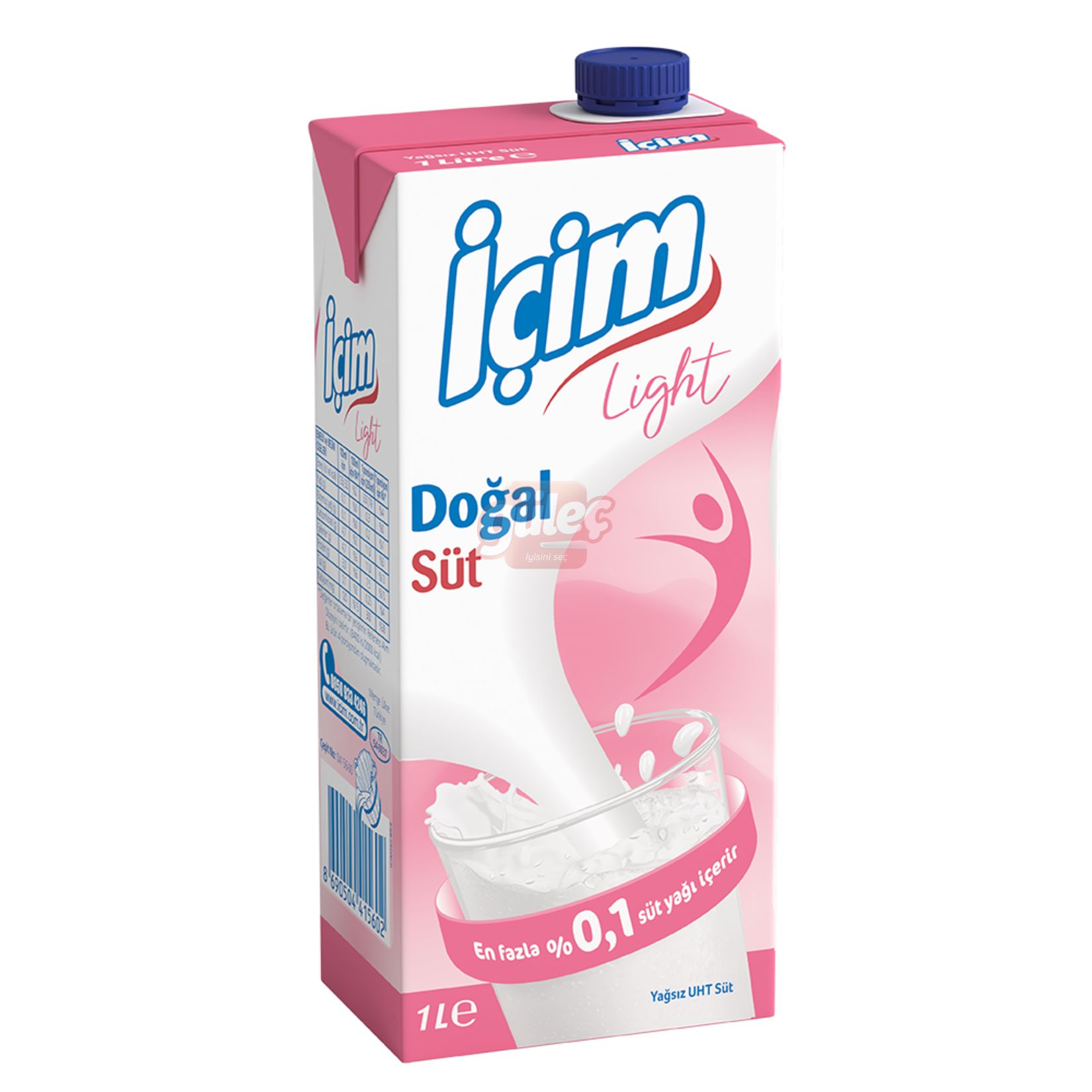 İçim Light Süt 1 L