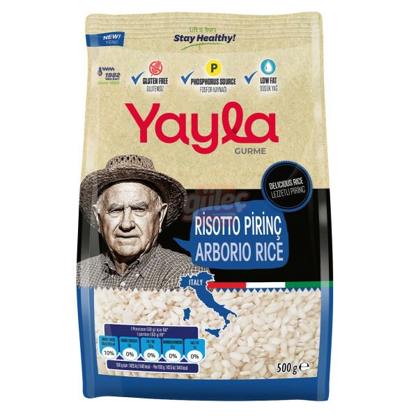 Yayla Gurme Risotto Pirinç 500 G