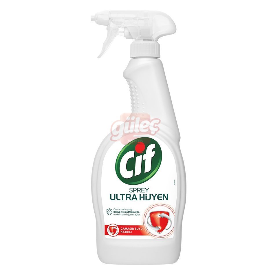 Cif Sprey Ultra Hijyen Çamaşır Suyu Katkılı 750 Ml