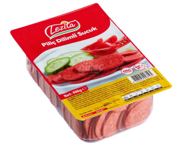 Lezita Piliç Dilimli Sucuk 400 G