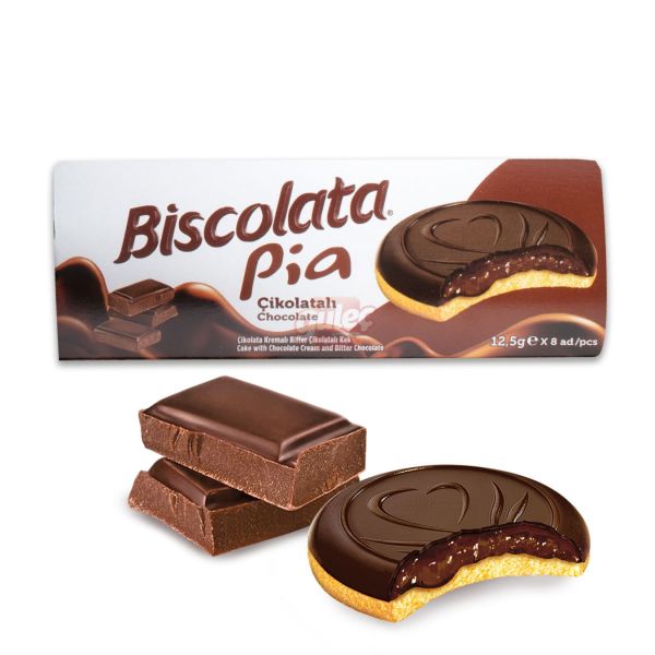 Biscolata Pia Çikolatalı 100 G