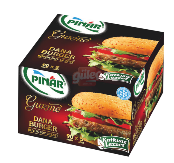 Pınar Gurme Dana Burger Köfte 450 G