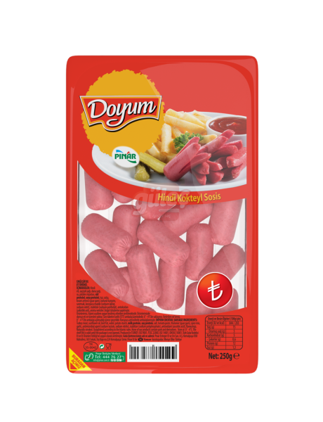 Pınar Doyum Kokteyl Sosis 250 G