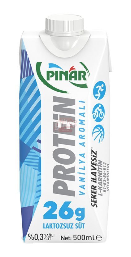 Pınar Protein Vanilyalı Süt 500 Ml