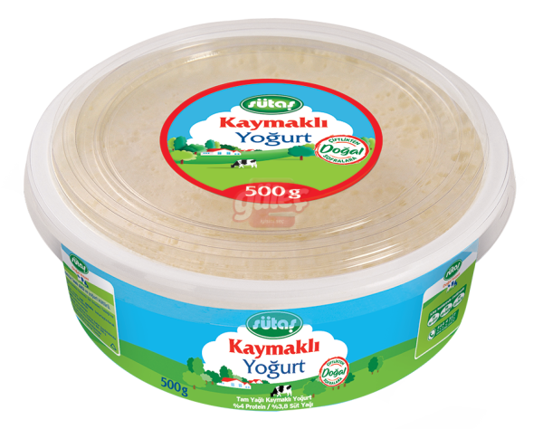 Sütaş Kaymaklı Yoğurt 500 G