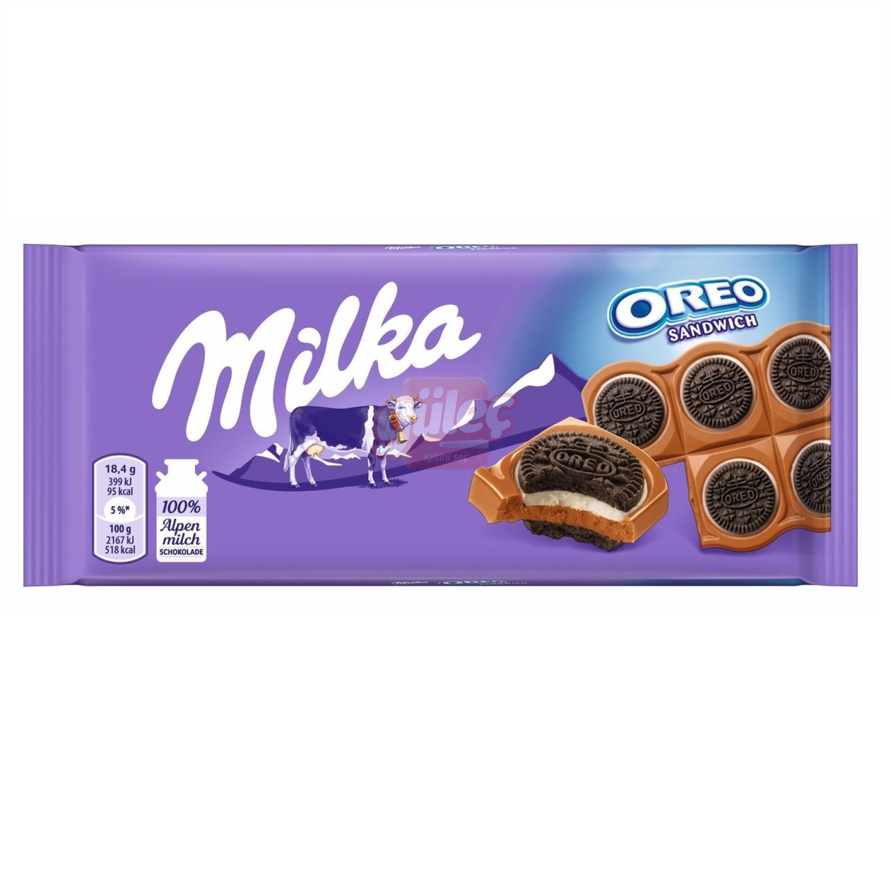 Milka Oreo Sandwich Tablet Çikolata 92 G