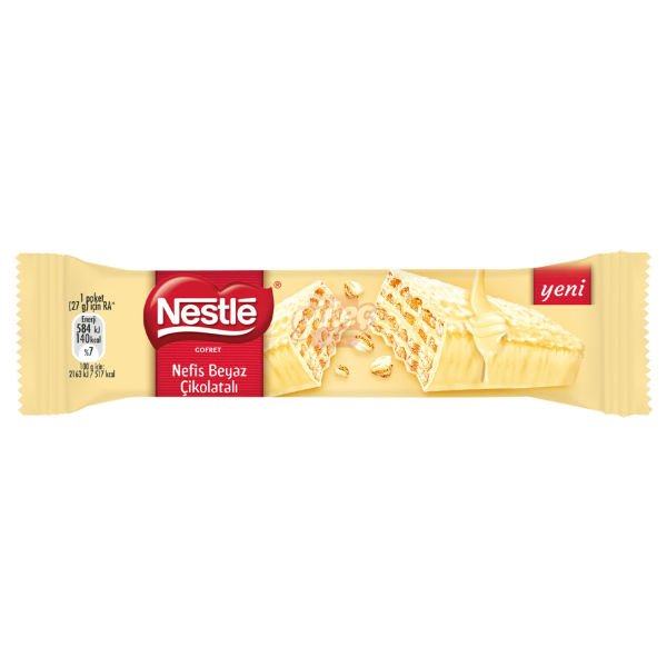 Nestle Beyaz Çıtır Gofret 27 G