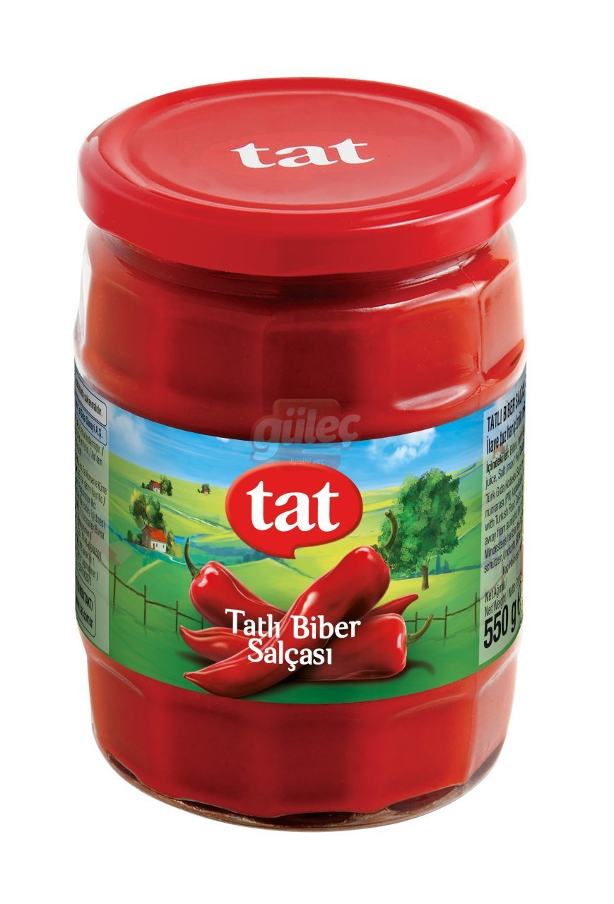 Tat Tatlı Biber Salçası 580 G