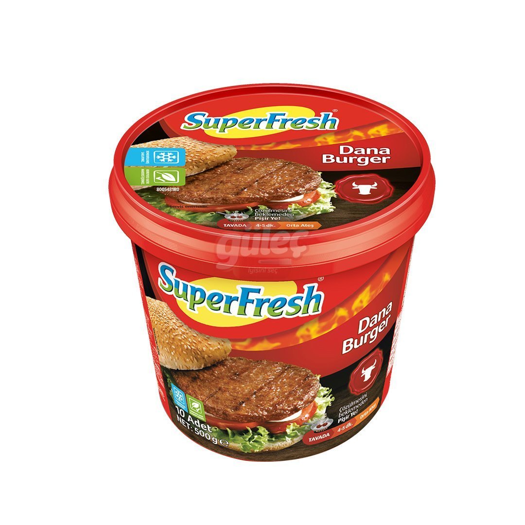 SuperFresh Gourmet Dana Burger 500 G