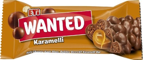 Eti Wanted Karamelli Çikolata 22 G