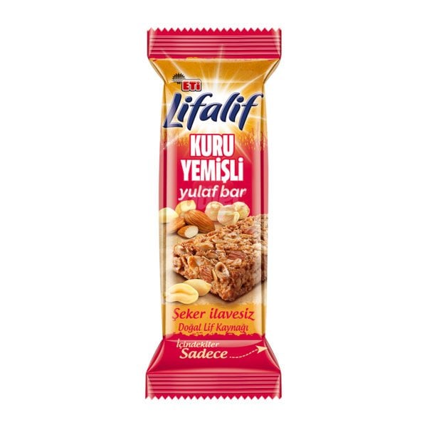 Lifalif Kuru Yemişli Yulaf Bar 35 G