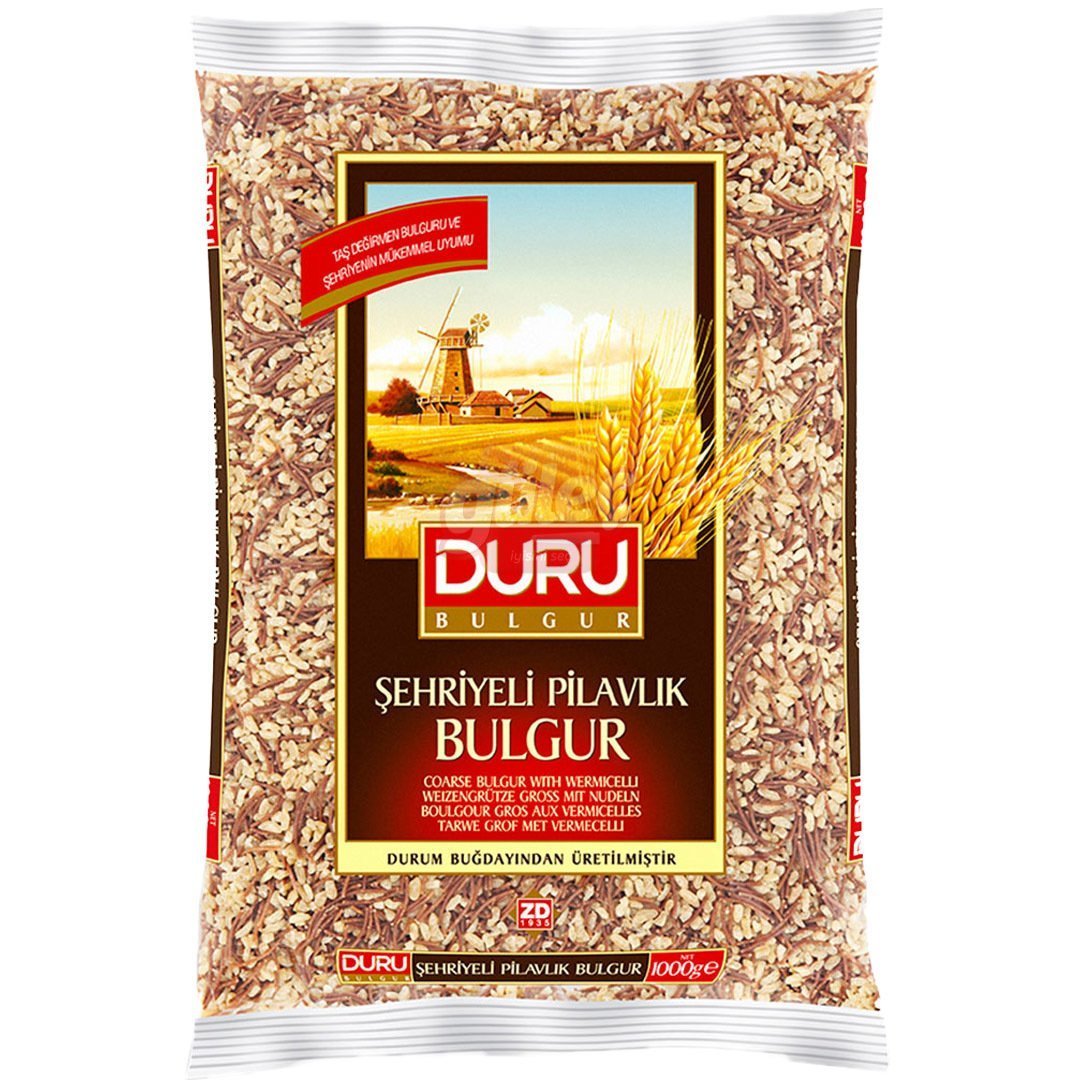 Duru Şehriyeli Pilavlık Bulgur 1 Kg