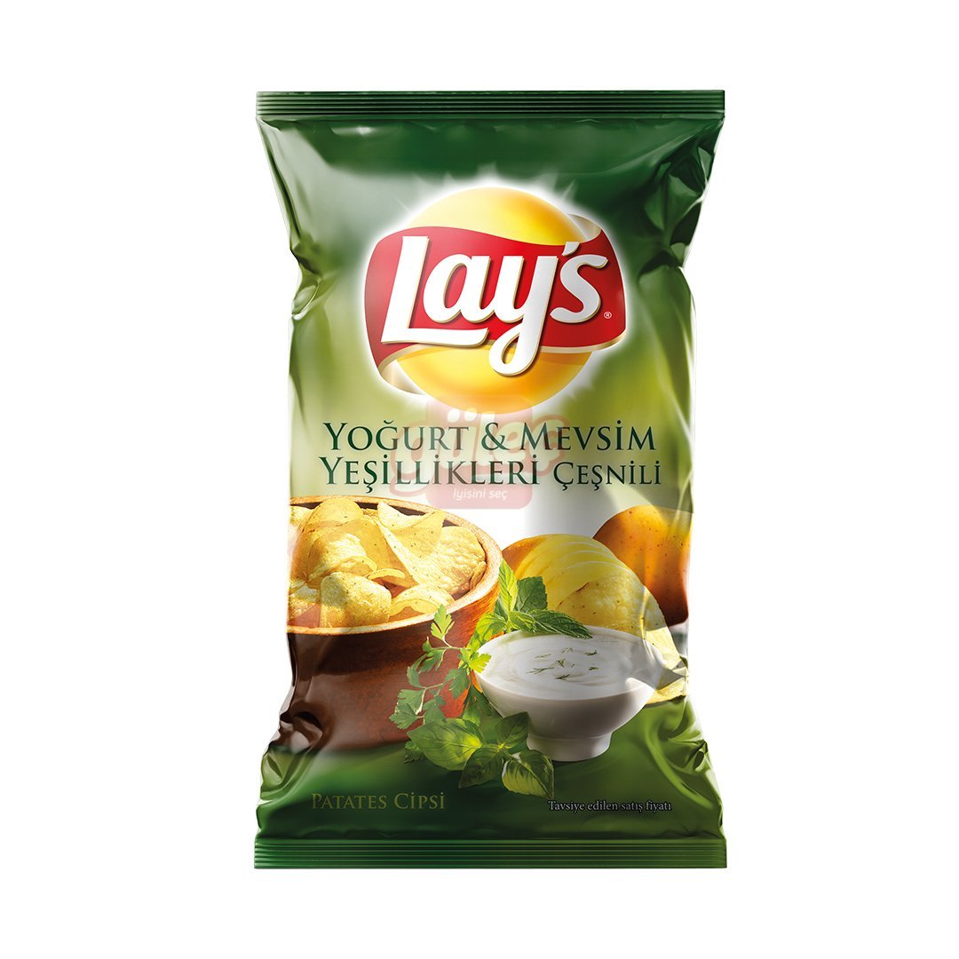 Lay's Yoğurt ve Mevsim Yeşillikli 106 G