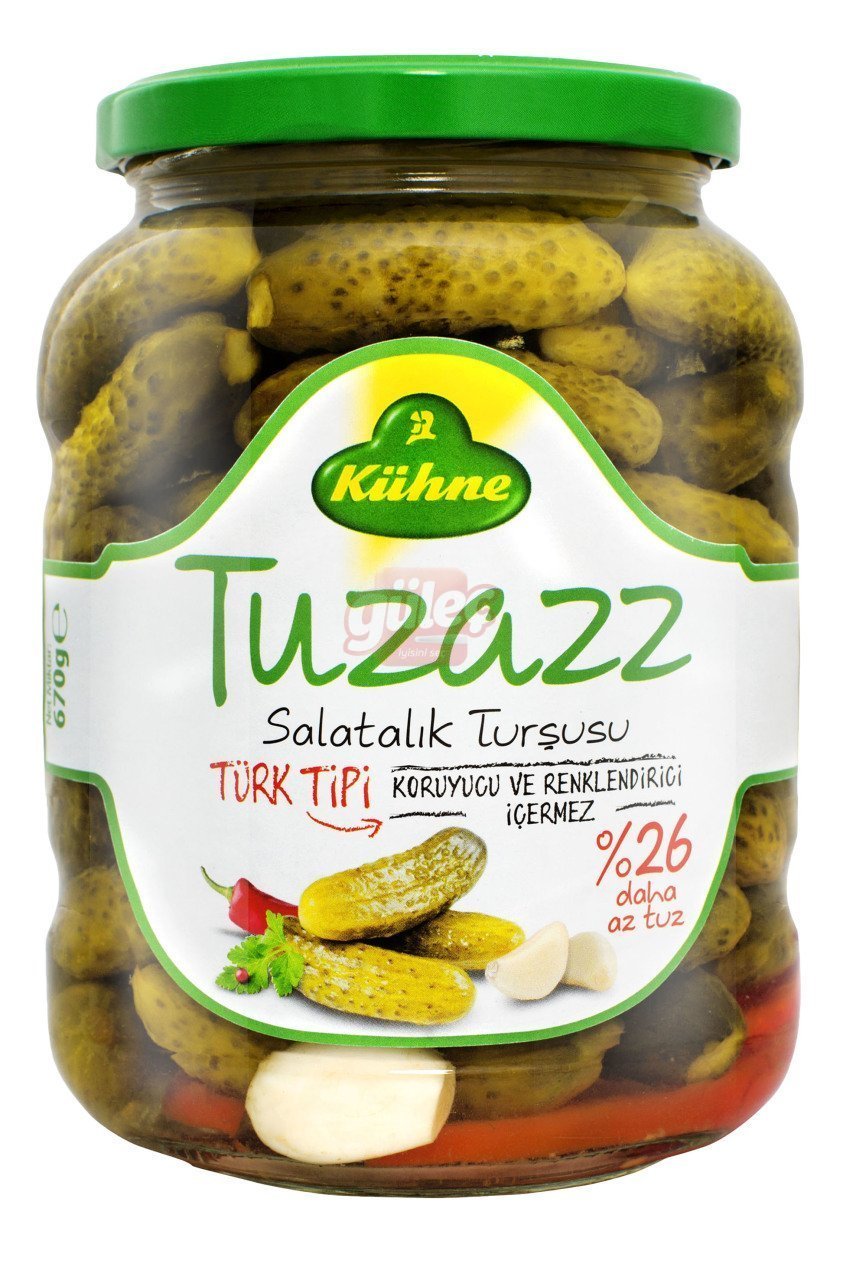 Kühne Az Tuzlu Kornişon Turşu 670 G