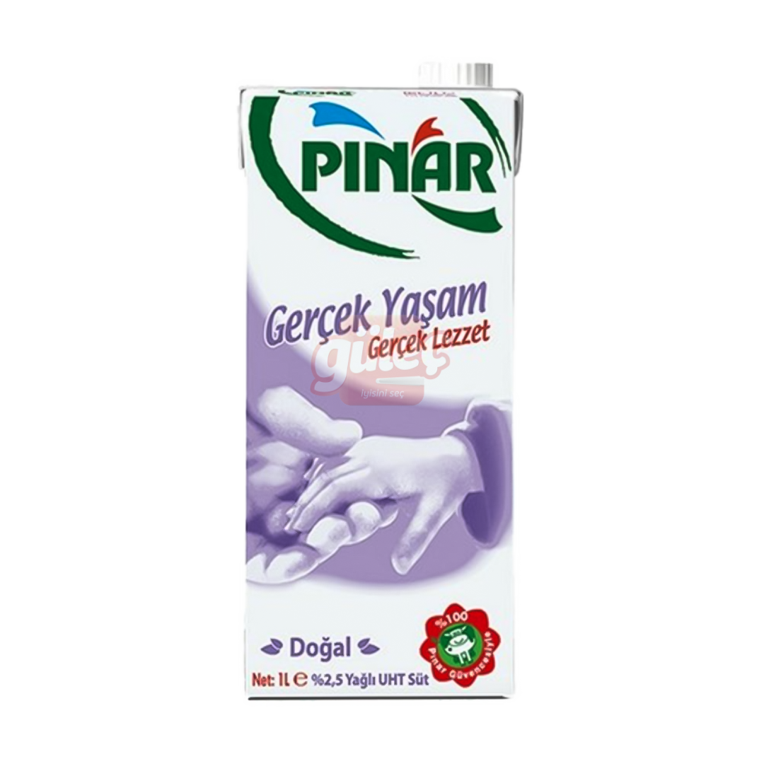 Pınar %2,5 Yağlı Doğal Süt 1 L