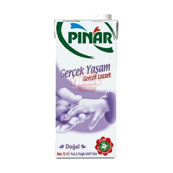 Pınar %2,5 Yağlı Doğal Süt 1 L