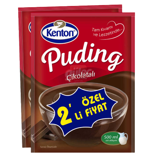 Kenton Çikolatalı Puding 2x100 G