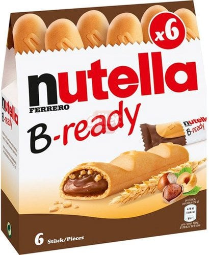 Nutella B-Ready Çikolatalı Bisküvi 132 G