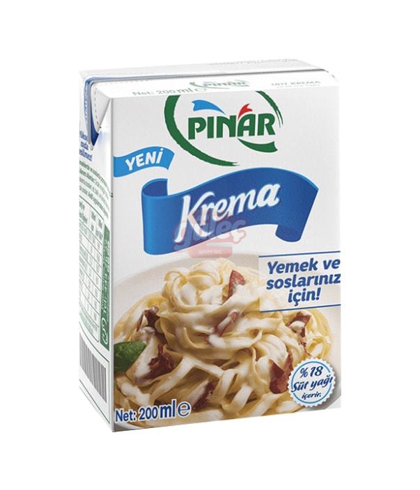 Pınar Krema %18 Yağlı 200 Ml