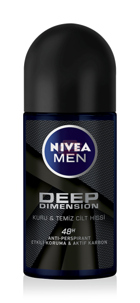 Nivea Men Deep Dimension Erkek Roll-On 50 Ml