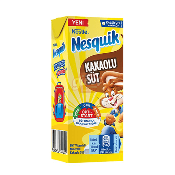 Nesquik Kakaolu Süt 180 Ml