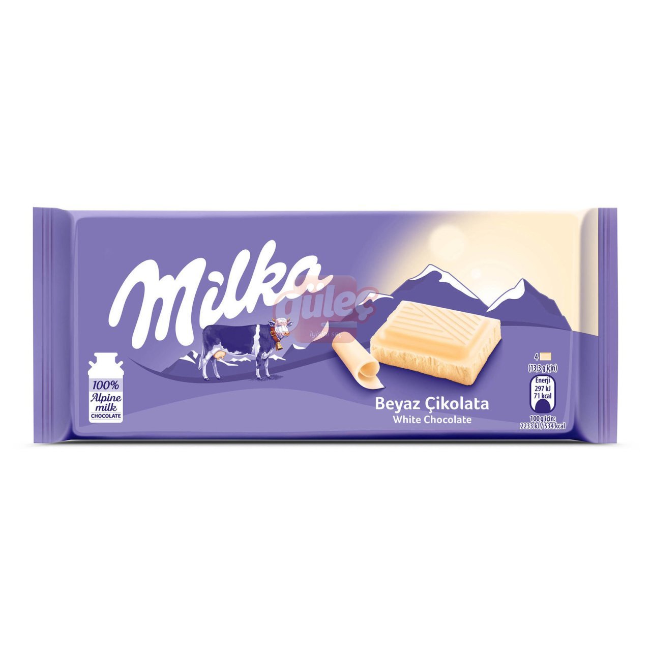 Milka Beyaz Çikolata 80 G