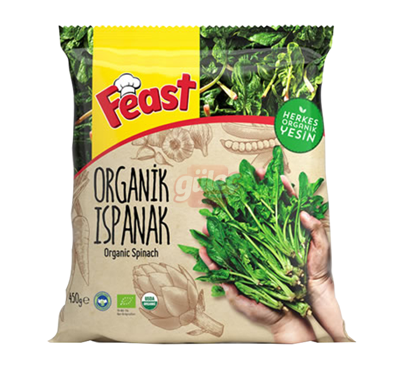 Feast Organik Ispanak 450 G