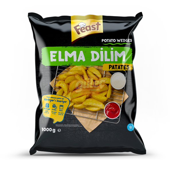 Feast Elma Dilim Patates 1000 G