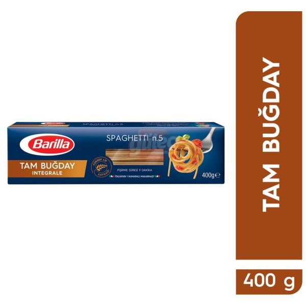 Barilla Tam Buğday Spagetti Makarna 400 G