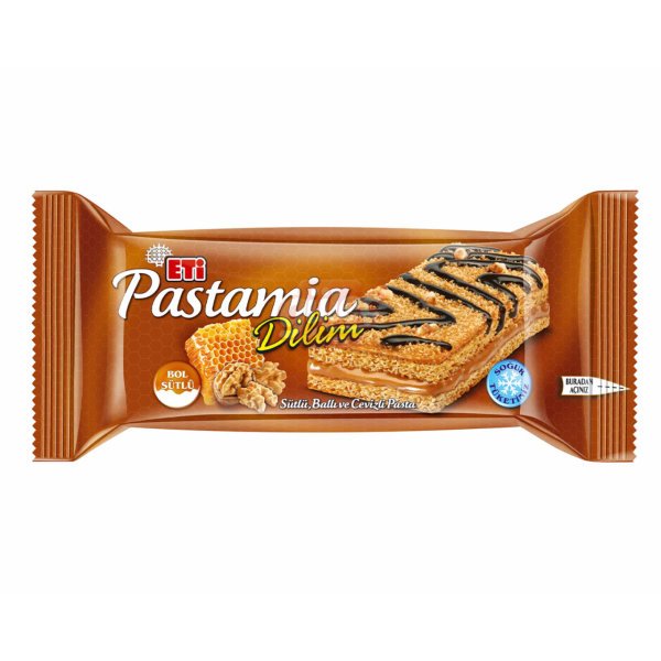 Eti Pastamia Ballı-Cevizli Pasta Dilim 27,5 G