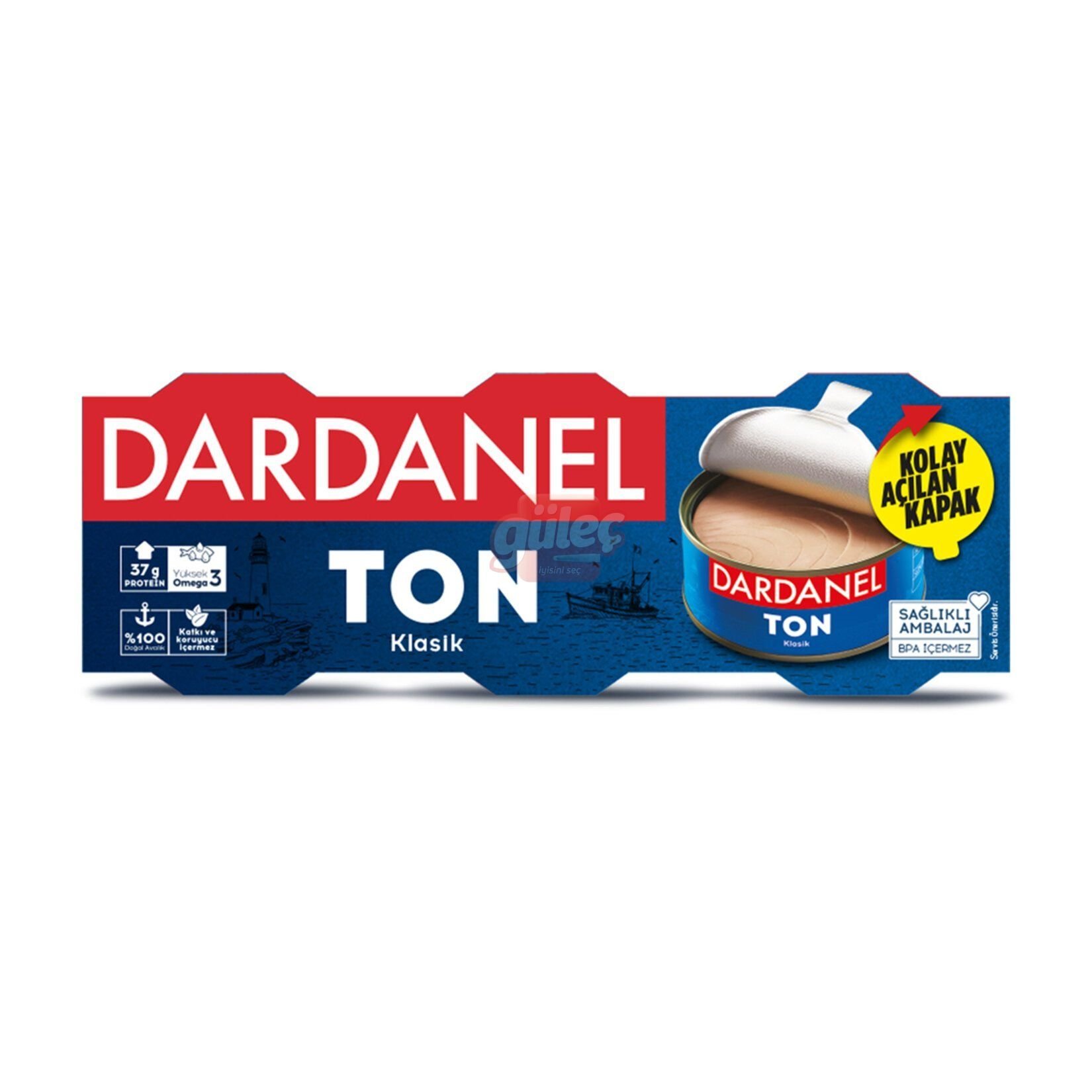 Dardanel Ton Balığı 3x75 G