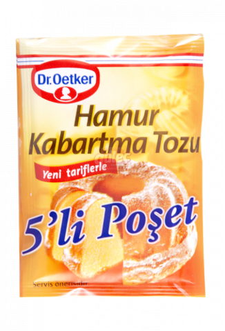 Dr.Oetker Hamur Kabartma Tozu 5'li 50 G