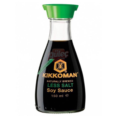 Kikkoman Az Tuzlu Soya Sosu Oval Şişe 150 Ml