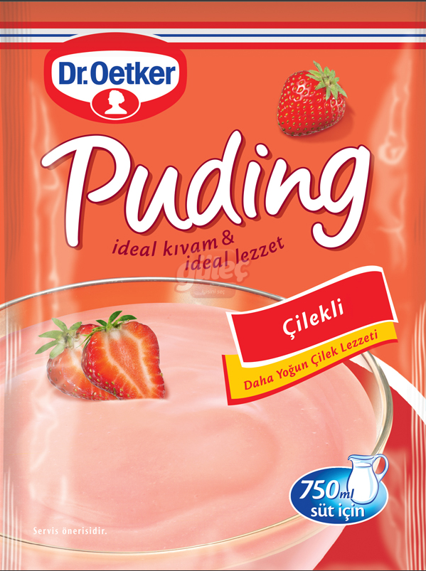 Dr.Oetker Çilekli Puding 120 G