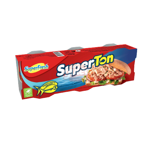 Superfresh Super Ton Ayçiçekyağlı Ton Balığı 3X75 G