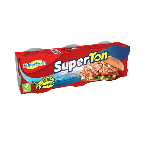 Superfresh Super Ton Ayçiçekyağlı Ton Balığı 3X75 G