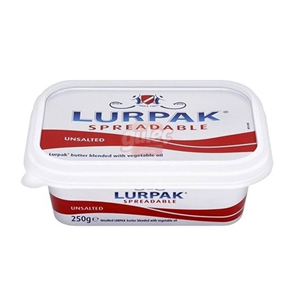 Lurpak Tuzsuz Sürülebilir Tereyağı 250 G