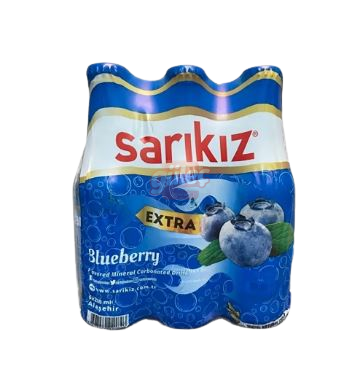 Sarıkız Yaban Mersini Aromalı Maden Suyu 6 x 200 Ml