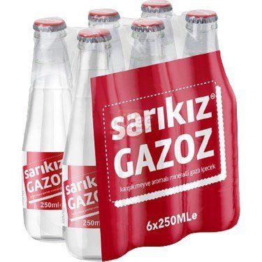 Sarıkız Gazoz 6 x 250 Ml