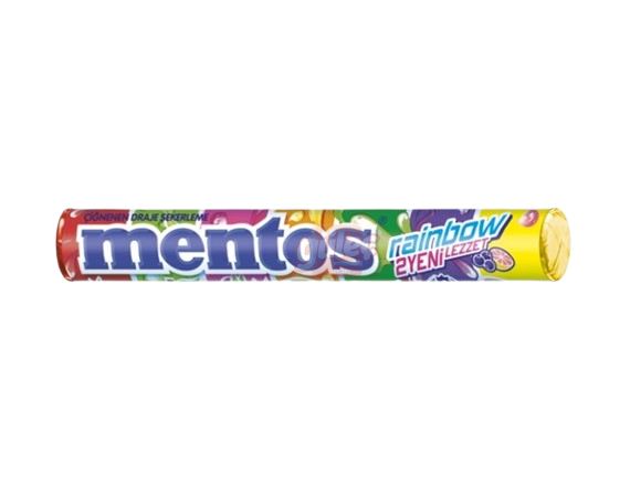 Mentos Rainbow Draje Şeker 37,5 G