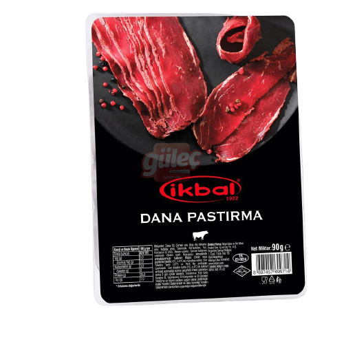 İkbal Dana Pastırma 90 G