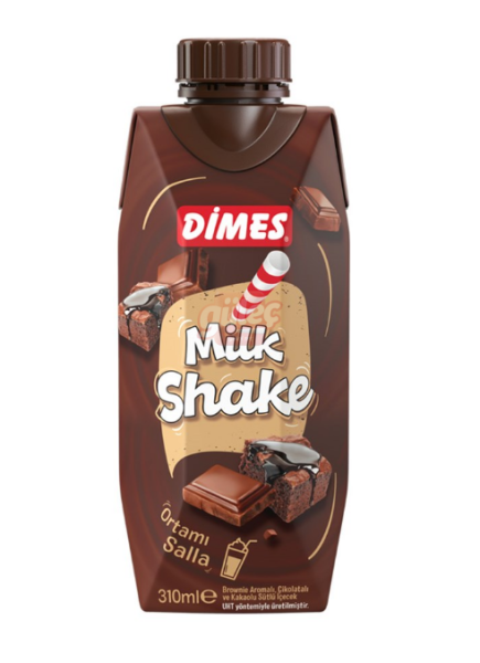 Dimes Milkshake Browni Aromalı 310 Ml