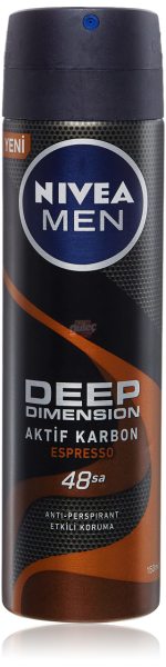 Nivea Men Deep Dimension Espresso Erkek Deodorant 150 Ml