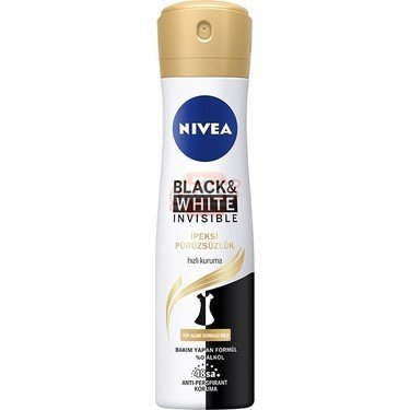 Nivea B&W Invisible İpeksi Pürüzsüzlük Kadın Deodorant 150 Ml