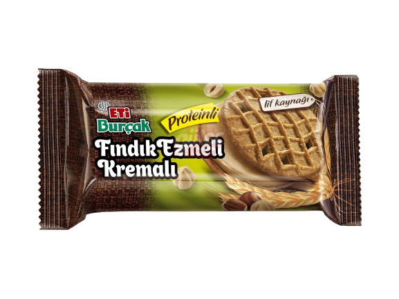 Eti Burçak Fındık Ezmeli Proteinli Bisküvi 158 G