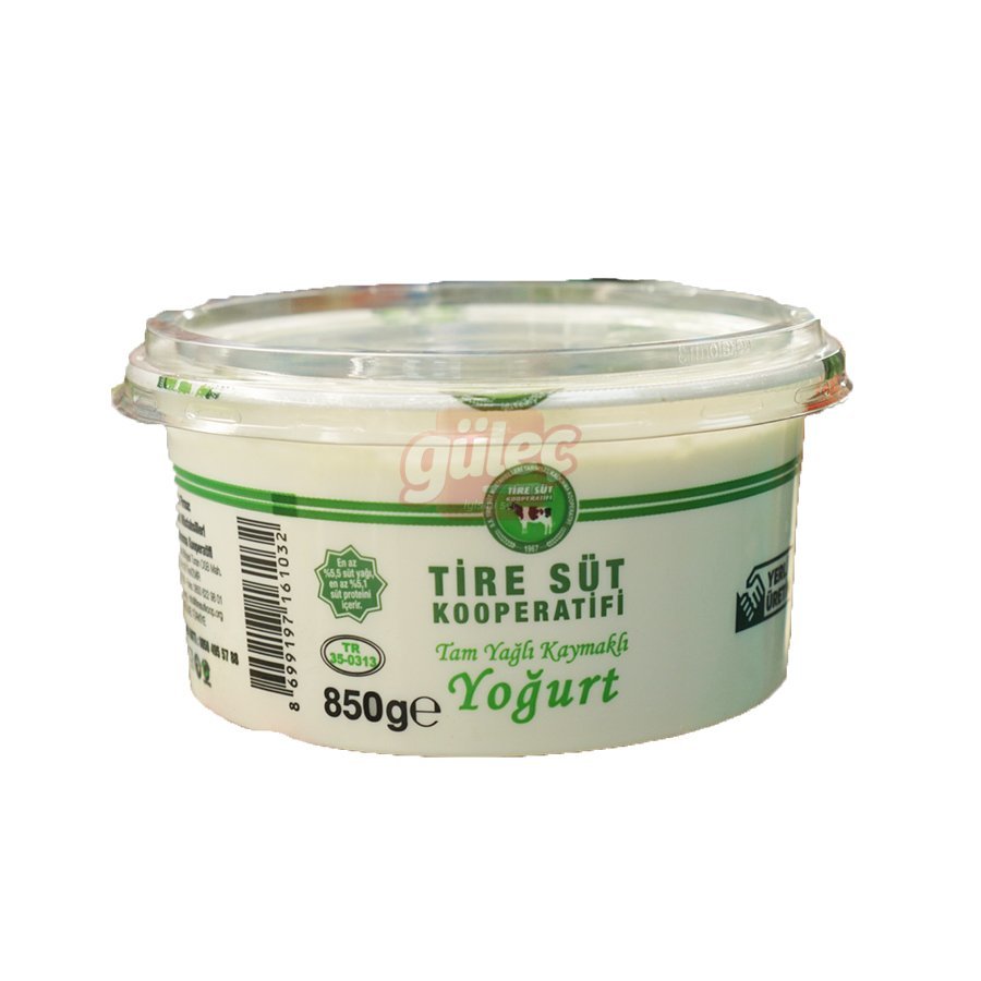 Tire Süt Kooperatifi Kaymaklı Yoğurt 850 G