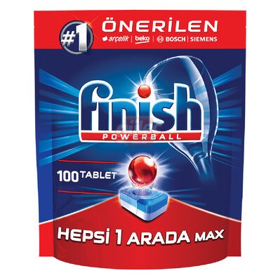 Finish Hepsi 1 Arada Bulaşık Makinesi Deterjanı 100 Tablet