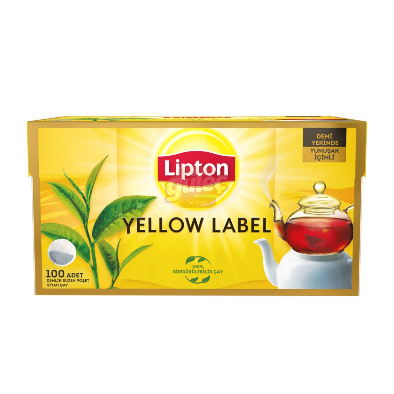 Lipton Yellow Label Demlik Poşet Çay 100'lü 320 G