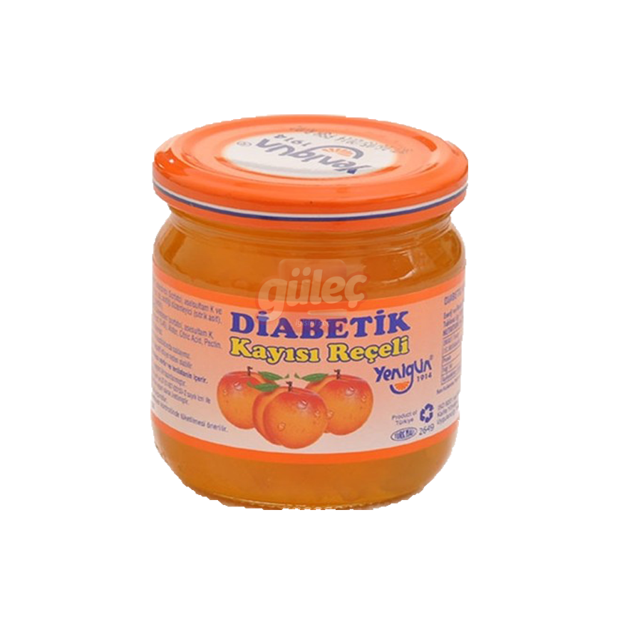 Yenigün Diyabetik Kayısı Reçeli 230 G