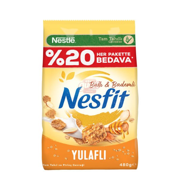 Nestle Nesfit Ballı Bademli 400 G